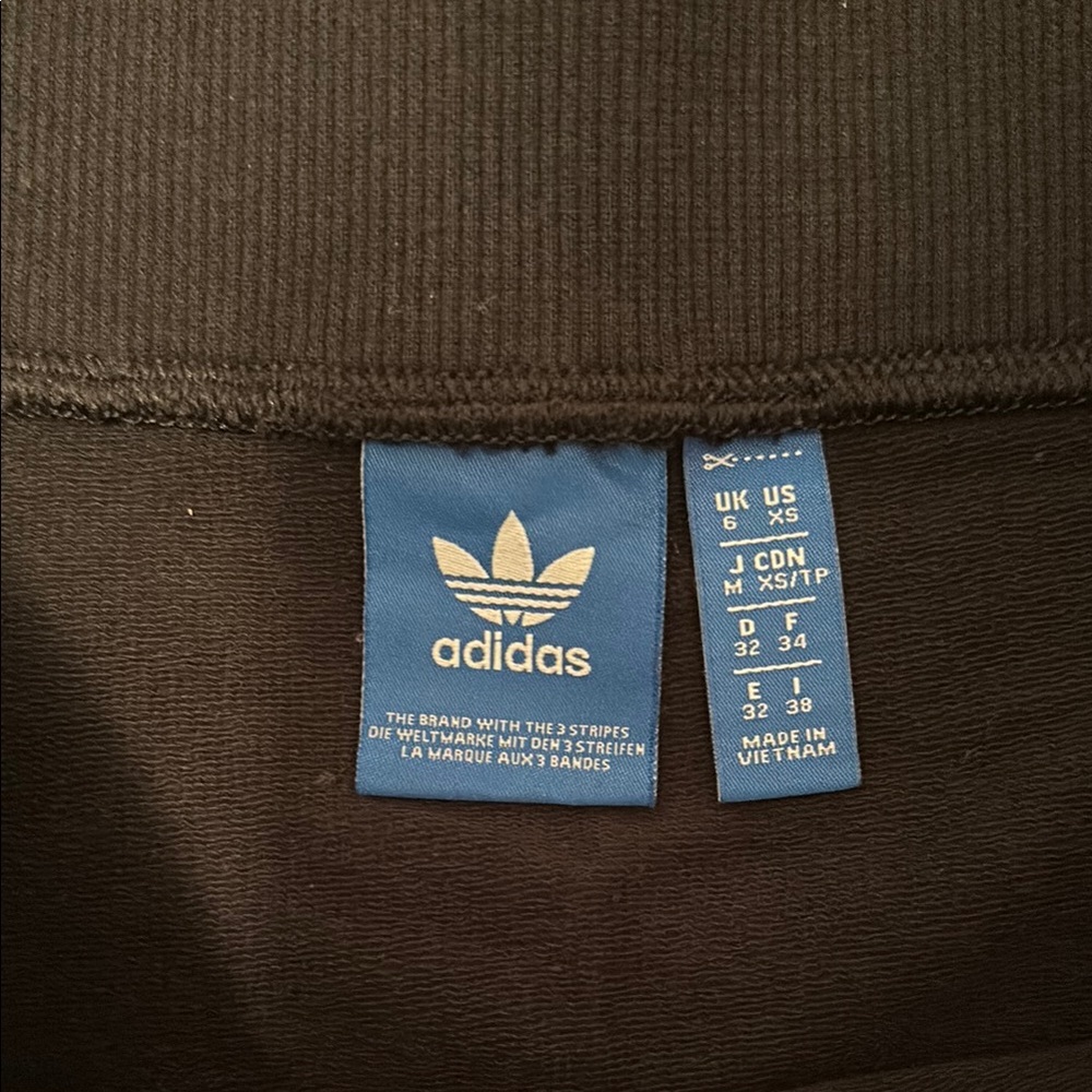 Adidas Black Skirt with White Accents - Picture 2 of 2